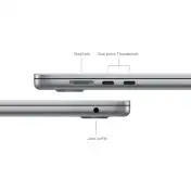 Apple MacBook Air 15": Chip M3 con CPU 8-core e GPU 10-core, 256GB SSD - Grigio siderale