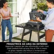 Ninja Barbecue elettrico e Affumicatore Woodfire Pro Connect XL OG901EU