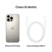 Apple iPhone 16 Pro Max 1TB Titanio Naturale