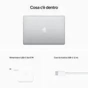 Apple MacBook Pro 13" M2 8-core CPU 10-core GPU 256GB SSD - Argento