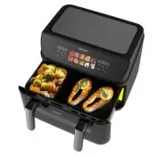 Cecotec Cecofry&grill Duoheat 10000 Friggitrice Ad Aria Doppia Resistenza 10 Litri 2800 W Due Cestelli