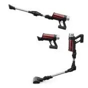 Rowenta X-Force Flex 9.60 RH2077 aspirapolvere senza filo Nero, Rosso Senza sacchetto