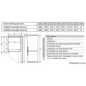 Bosch Serie 6 KGN86AIDR frigorifero con congelatore Libera installazione 631 L D Acciaio inossidabile