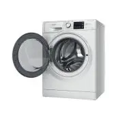 Hotpoint NDB 10736 WA IT lavasciuga Libera installazione Caricamento frontale Bianco D