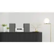 Kenwood M-822DAB Microsistema audio per la casa 50 W Nero, Bianco
