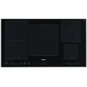 Whirlpool WT 1090 BA Nero Da incasso 90 cm Piano cottura a induzione 5 Fornello(i)