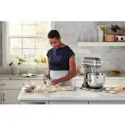 KitchenAid Impastatrice Planetaria Con Ciotola Sol­le­va­bi­le 6,6 L 5KSM70SHXEMS Silver