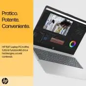 HP 15-fc0041nl AMD Ryzen™ 5 7520U Computer portatile 39,6 cm (15.6") Full HD 8 GB LPDDR5-SDRAM 256 GB SSD Wi-Fi 6 (802.11ax) Windows 11 Home Grigio
