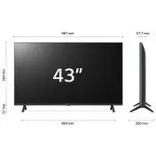 LG 43UR78006LK Televisione Smart TV 43 Pollici Led 4K Serie UR78