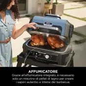 Ninja Barbecue elettrico e Affumicatore Woodfire Pro Connect XL OG901EU