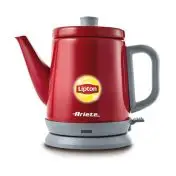 Ariete 2891 teiera in vetro per la preparazione del tè 0,8 L 1190 W Rosso