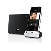 Gigaset SL910 Telefono DECT Identificatore di chiamata Nero, Argento