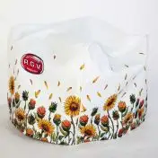 R.G.V. Copertura Motivo Girasoli Per Affettatrici 195/220/250