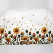 R.G.V. Copertura Motivo Girasoli Per Affettatrici 195/220/250