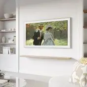 Samsung QE65LS03DAUXZT Televisione Smart TV 65 Pollici Qled 4K The Frame Black Matte Display Processore Quantum 4K Modern Frame Design Dolby Atmos