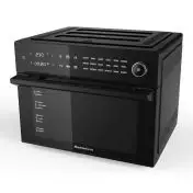 Melchioni Benedetta Friggitrice ad Aria Calda Singolo 30 L Indipendente 1800 W Nero