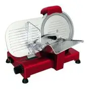 RGV 25 Special Edition affettatrice Elettrico 140 W Rosso, Acciaio inossidabile Alluminio