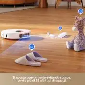 Dreame L10s Pro Ultra Aspirapolvere Robot Senza sacchetto Bianco