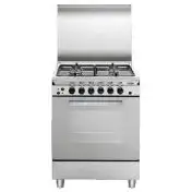 Glem Gas Unica U55BIF2 Cucina e Forno a Gas Acciaio inossidabile