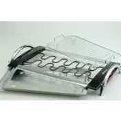 Ariete 732 Grill Da tavolo Elettrico Nero, Argento 2000 W