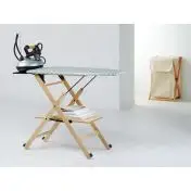 Foppapedretti Devil porta biancheria Rettangolare Faggio, Cotone, Plastica Beige, Nero, Noce
