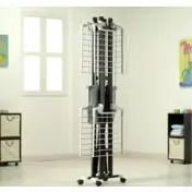 Foppapedretti ilLenzuoliere Stendibiancheria da pavimento Nero, Grigio, Wengé, Bianco