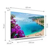 Thomson 55UA5S13W Televisione Smart TV 55 Pollici Led Uhd Android TV Bianco