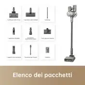 Dreame R20 aspirapolvere senza filo Bianco Senza sacchetto