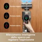 Dreame R20 aspirapolvere senza filo Bianco Senza sacchetto