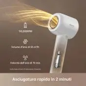 Dreame Hair Glory asciuga capelli Bianco