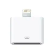 Apple MD823ZM/A adattatore per inversione del genere dei cavi Lightning 30-pin Bianco