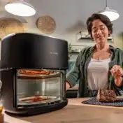 Cecofry&Grill Duoheat 6500 Friggitrice ad aria con doppia resistenza 6,5 litri 2200 W