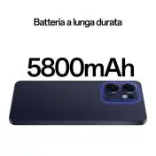 Oppo Cellulare Reno 13 F 5G 25GB 6.67"Amoled 8/256GB 50+8+2+32MP Android15 Luminous Blue