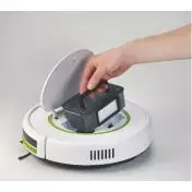 Ariete Briciola Aspirapolvere Robot 0,5 L Senza sacchetto Verde, Bianco