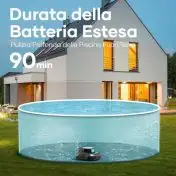 Aiper Scuba SE Robot Pulisci Piscina Senza Fili