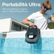 Aiper Scuba SE Robot Pulisci Piscina Senza Fili