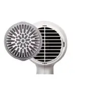 Rowenta CV5090F0 Powerline+ Asciugacapelli con Diffusore e Generatore di Ioni, Asciugatura Veloce, 2300 W, Argento/Bianco