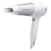 Rowenta CV5090F0 Powerline+ Asciugacapelli con Diffusore e Generatore di Ioni, Asciugatura Veloce, 2300 W, Argento/Bianco