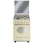 Smeg CO68GMP9 cucina Piano cottura Gas Crema A