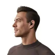 SHOKZ OpenFit Cuffie Wireless A clip Chiamate/Musica/Sport/Tutti i giorni Bluetooth Nero