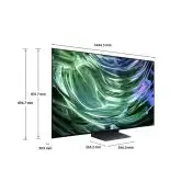 Samsung QE65S90DATXZT Televisione Smart TV 65 Pollici Oled 4K Graphite Black Processore NQ4 AI GEN2 Self-illuminating pixels Laser Slim Design