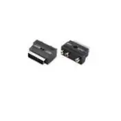 nuovaVideosuono Scart-RCA M-M SCART (21-pin) 3 x RCA Nero