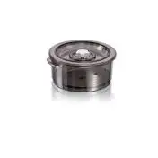 Magic Vac ACO1004 recipiente per cibo Rotondo Padella 1,5 L Grigio, Trasparente 1 pz