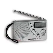New Majestic RTD-0453S radio Portatile Digitale Argento