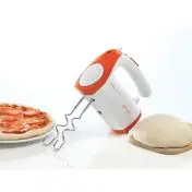 Ariete 1565/1 Sbattitore con base 300 W Rosso, Bianco