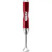 KitchenAid 5KHB3581ECA frullatore Frullatore ad immersione 180 W Rosso, Acciaio inossidabile