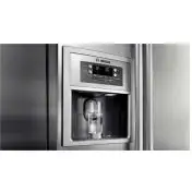 Bosch KAN58A75 frigorifero side-by-side Libera installazione 510 L Grigio, Acciaio inossidabile