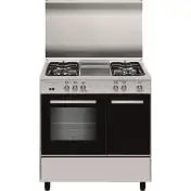 Glem Gas AR85AIF3 cucina Piano cottura Acciaio inossidabile A