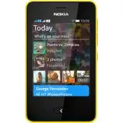Nokia Asha 501 Dual SIM 7,62 cm (3") 98,2 g Giallo Telefono cellulare basico