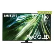 Samsung QN90D TV Neo QLED 4K 98” QE98QN90DATXZT Smart TV Wi-Fi Titan Gray Processore NQ4 AI GEN2, Tecnologia Quantum Matrix, Neo Slim Design, Dolby Atmos